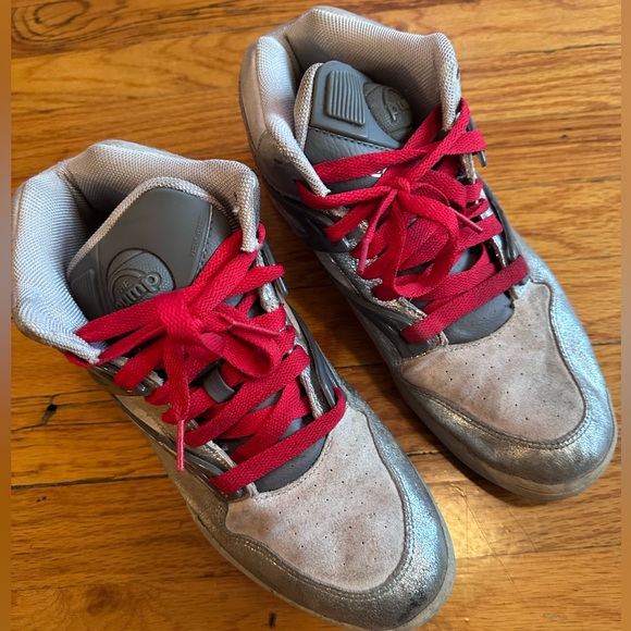 REEBOK PUMP OMNI LITE METALLIC SIZE 9 - Picture 3 of 9